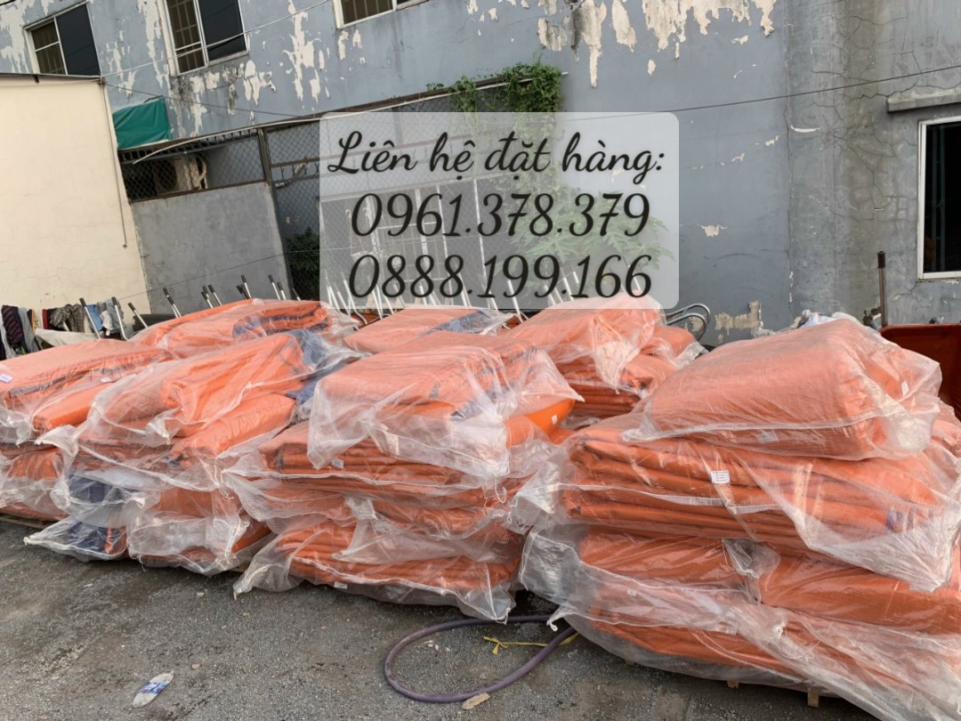 bạt cuộn xanh cam tại Bắc Giang