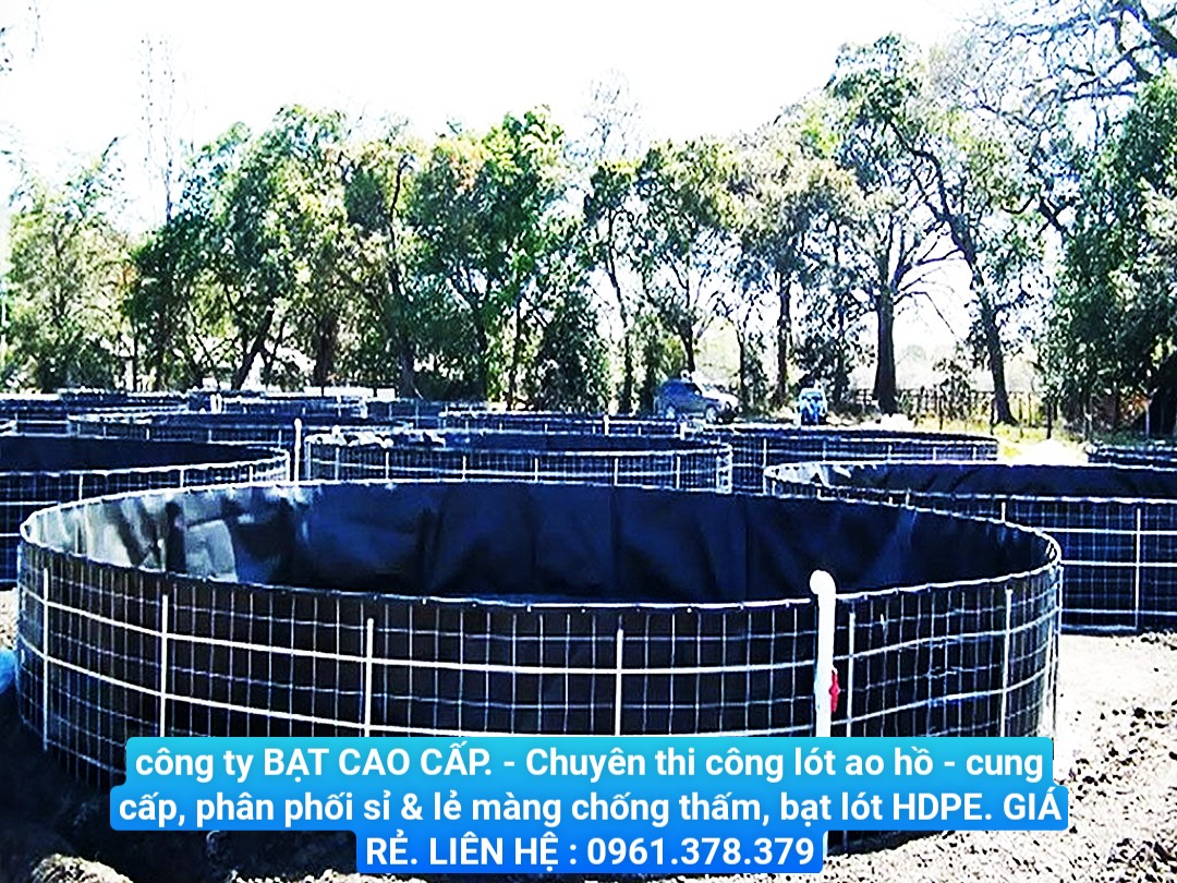 Mang Lot Ho Nuoi Tom Ca HDPE
