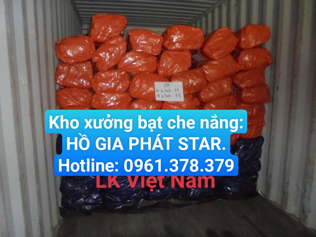 bạt cuộn xanh cam tại KIÊN GIANG-PHÚ QUỐC