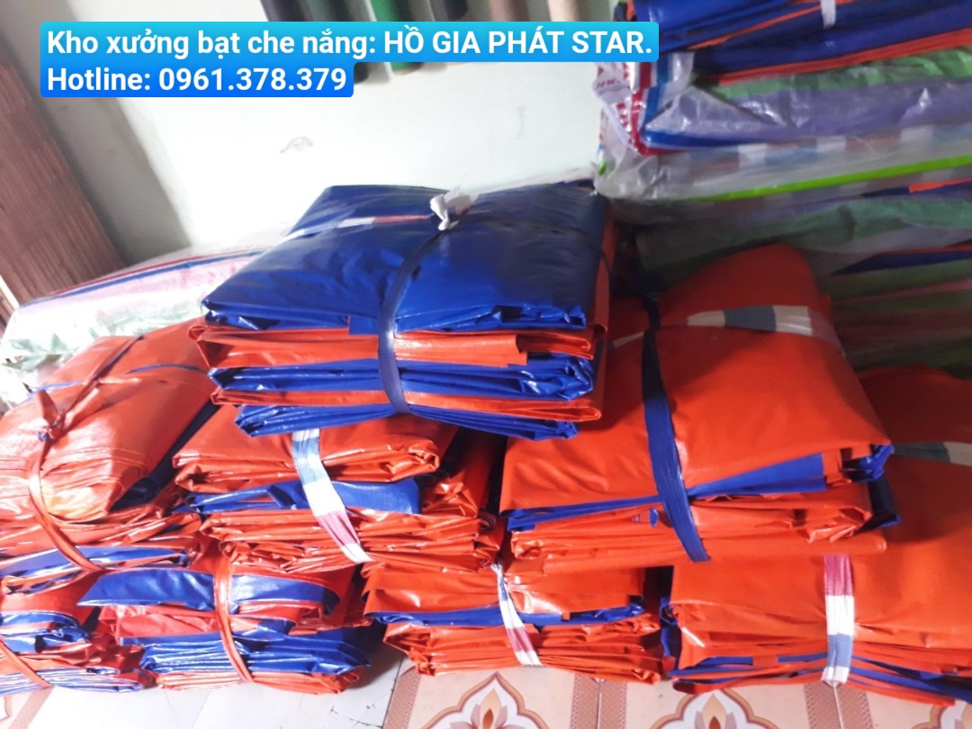 bạt cuộn xanh cam tại KIÊN GIANG-PHÚ QUỐC